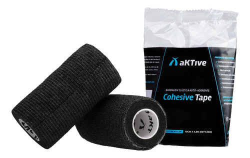 Kit 2 Bandagem Elástica Flexível Atadura 10cm X 4,5m Cores