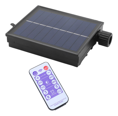 Cadena De Control Solar Integrada Automática A Prueba De Agu