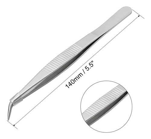 Pinzas De Acero Inoxidable De 5.5 Pcs De 5.5 Pulgadas Con Pu