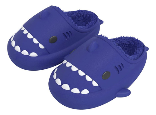 Pantuflas Tiburón Babuchas Shark Suave Felpa Comodas Niños