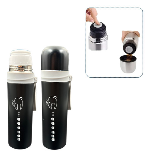 Thermos Bebidas Caliente Termo Cafe  Para Agua Vaso Termico