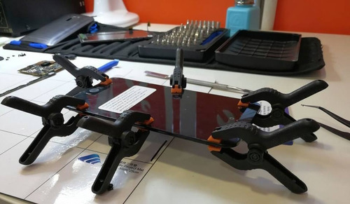 12 Mini Pinzas Para Sostener Pantalla De Celular- Exp