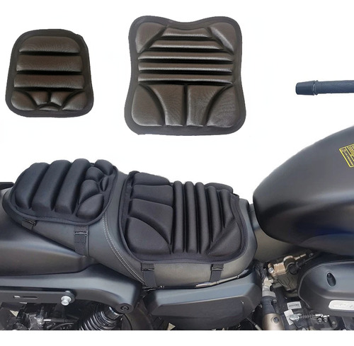 Almohada De Asiento Ge Para Motocicleta, 2 Unidades, Para Al