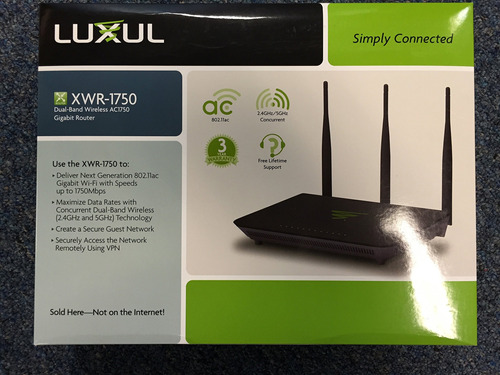 Luxul Wireless Router Gigabit Ac1750 Inalambrico Doble Banda