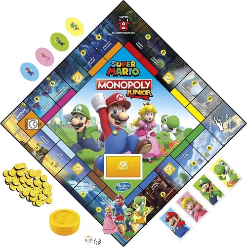 Jogo de Tabuleiro MONOPOLY Junior (Idade Mínima Recomendada: 4