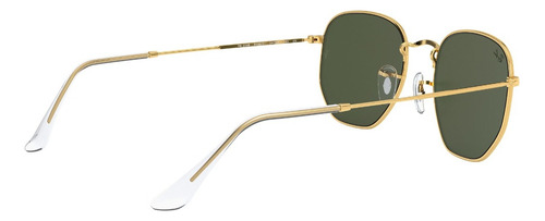 Lente De Sol Ray-ban 0rb3548 Irregular Unisex Verde Green Gold Legend Gold Legend
