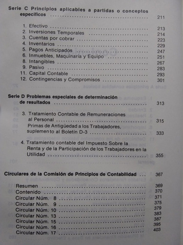 Principios De Contabilidad Generalmente Aceptados Tematizado (Usado)