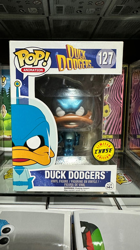 Funko Pop 127 Duck Dodgers Chase Pato Lucas Looney Tunes