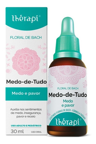 Formula Infantil Floral De Bach  Miedo Y Panico Homeopatía