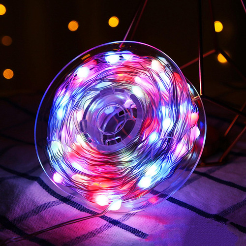 Luces De Hadas De Alambre De Cobre Ligero Diy Ip68 20 Metros