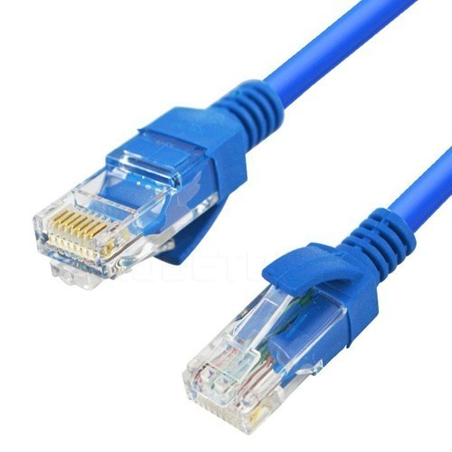 Cable De Red Certificado - Patch Cord Cat. 6 3mts Azul
