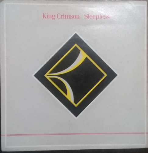  Compacto Vinil King Crimson Sleepless Nuages Uk 84 Importad