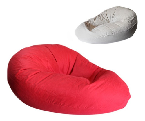 Imagen 5 de 10 de Oferta! Pouf Peras Variedades Telas Y Colores Con Perlas!