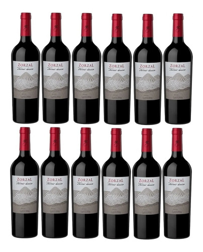 Vino Zorzal Terroir Unico Malbec 750 Ml X12 Unidades