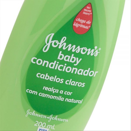 Johnsons Baby Shampoo Cabelos Claros - 200ml