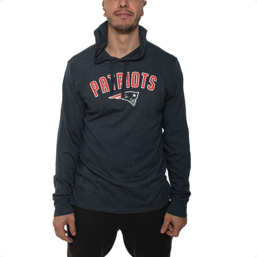 Sudadera 47 Hombre Azul New England Pats F19fmcaud408312fn