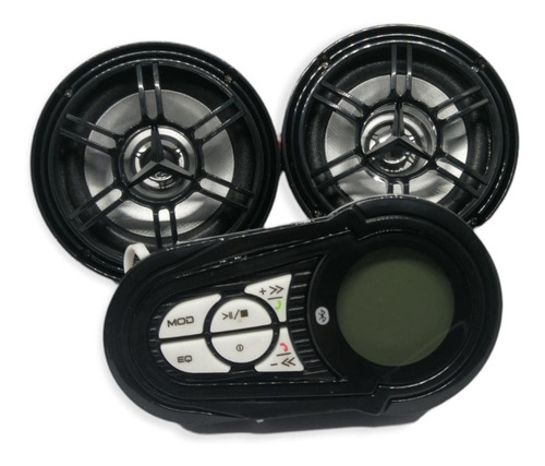 Bocinas Con Aplificador De Audio Bluetooth Para Motocicleta