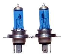 Comprar Kit Lamparas Halogenas H7 12v 55w  Luz Blanca 30%gas Xenon