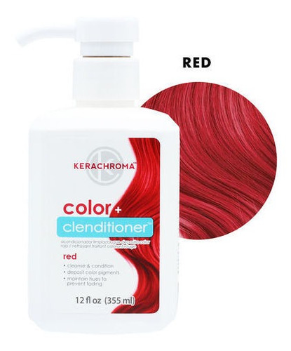 Kerachroma Acondicionador Depositador De Color Rojo 355ml