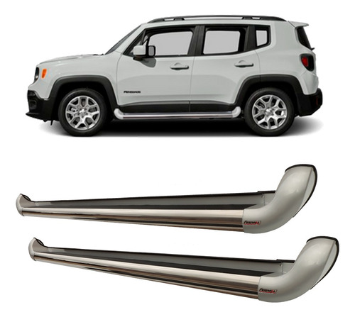 Estribo Plataforma Personalizado Cor Original Jeep Renegade