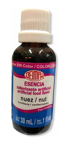 Esencia Saborizante Para Confiteria De Nuez 30ml