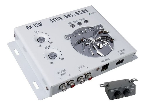 Tstream Bx-12 W Procesador De Graves Digital Con Mando A Dis