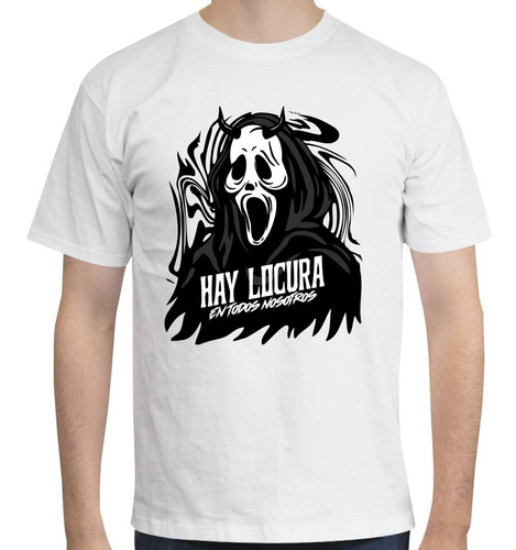 Playera Películas Scream - Hombre - Hay Locura