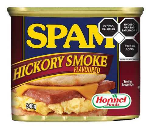 Spam Carne De Cerdo Hickory Smoke 340g