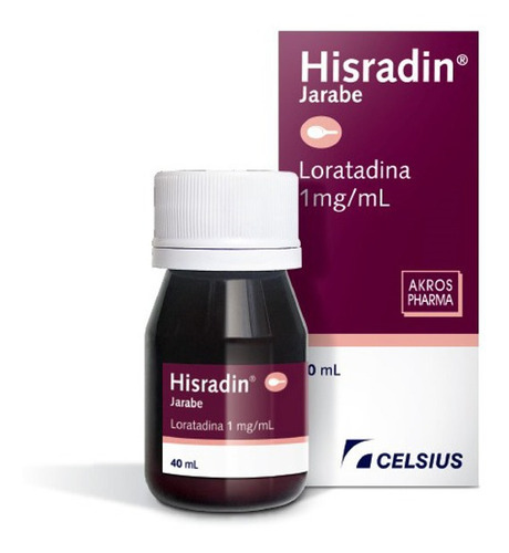 Hisradin® Jarabe 40ml (loratadina)