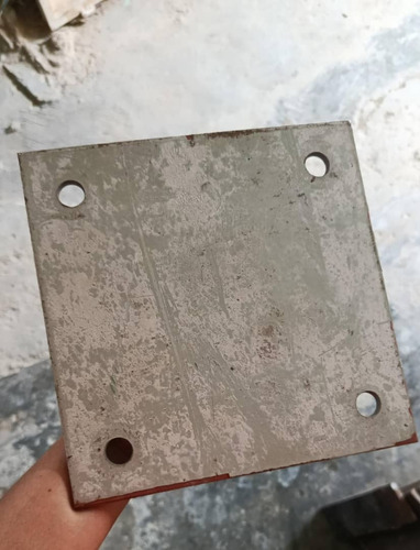 Flancheo Base Para Tubos Estructural 100x100