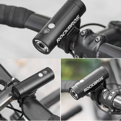 Imagen 3 de 7 de Linterna Luz Led Delantera Para Bicicleta 400 Lumen Rockbros