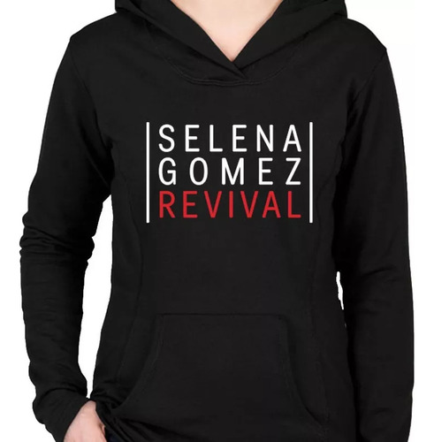 Buzo Canguro Selena Gomez Revival