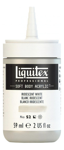 Tinta Acrílica Liquitex Soft Body 59ml S2 Iridescent White