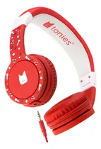 Comprar Tonies Auriculares Con Cable Plegables Para Ninos - Rojo