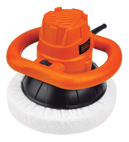 Pulidora Orbital 10  120w +3bonetes Kp12k-b2 Black + Decker