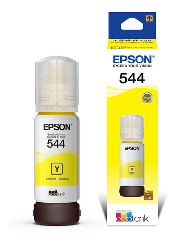 Botella De Tinta Amarilla Epson T544420 Para L3110 Y L3150