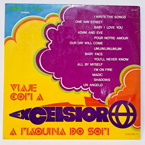 Rádio Excelsior 10 Discos Vinil Lp A-máquina-do-som Inter