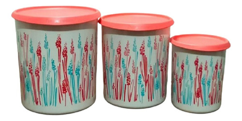 Tupperware Importada Jogo Toque Magico 4,4lt+3,1lt+1,25lt