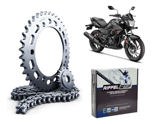 Kit Arrastre Reforzado Con Oring Riffel Hero Hunk 150