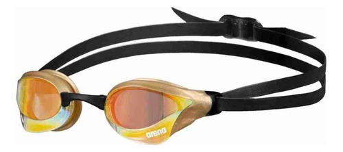 Óculos De Natação Arena Cobra Core Swipe Mirror Cor Dourado