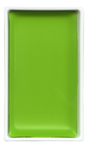 Acuarela Kuretake Gansai Tambi Pastilla X Unidad Color 59 Lime Green