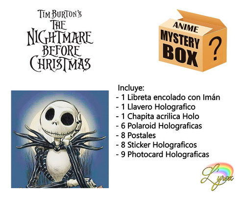 Mystery Box El Extraño Mundo De Jack Caja Misteriosa Anime