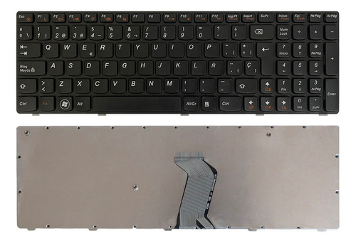 Teclado Ibm Lenovo Z570 Y570 Z570 G570 G575 Negro Español