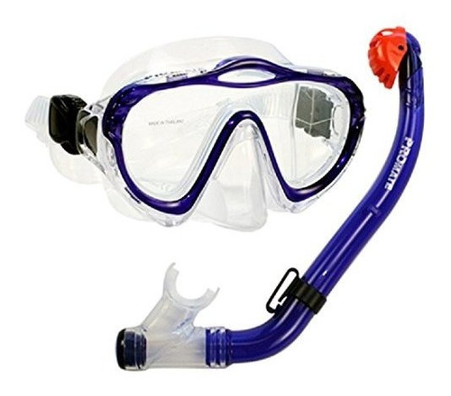 Promate Junior Snorkel Máscara Del Salto Del Tubo Respirador