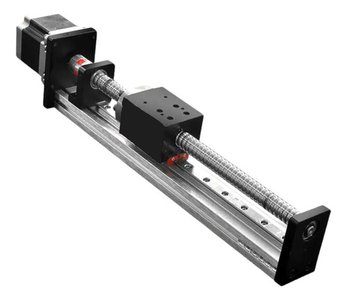 Eje Lineal Armado 500mm Uso Rudo Husillo De Bolas Cnc