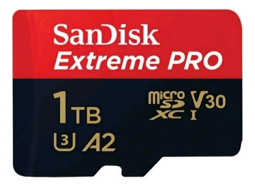 Cartão De Memória Sandisk Ultra Extreme Pró 1 Tera 1 Tb + Sd