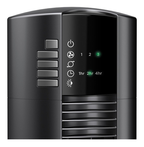 Imagen 3 de 5 de Ventilador de torre Lasko T48312 negro 120 V
