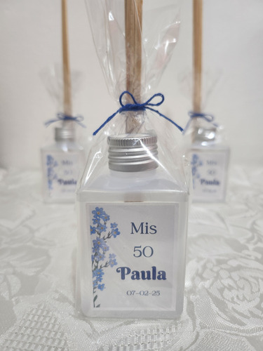 Souvenir Difusor 125ml Con Tarjeta Personalizada