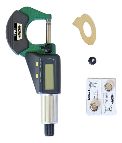 Calibrador Vernier Digital De 8 + Micrómetro Dig P/ext De 3