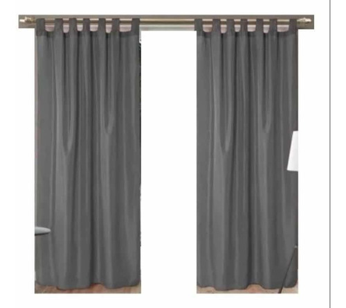 Juego De Cortinas Tropical Mecánico (2 Paños De 150x210 Cm)